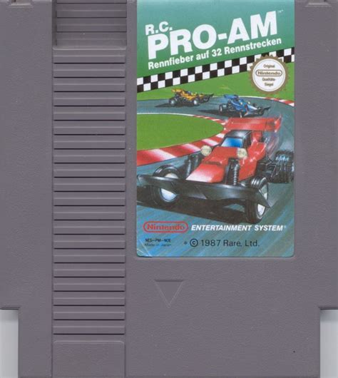 R C Pro Am Box Cover Art Mobygames