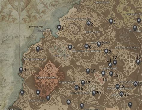 Where To Find All Diablo Dungeons Location Guide Gamer Journalist 65000