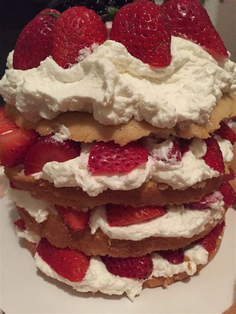 Naked Berry Cake By Me Berry Cake No Bake Treats Baking