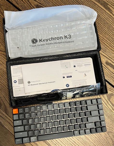 Keychron K V Key RGB Hot Swap Keychron Ultra Slim Low Profile Optical Switch Red Linear