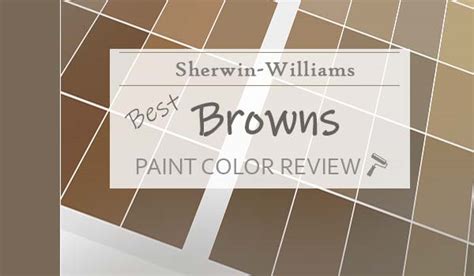 Best Sherwin Williams Brown Most Popular My Favorites 2022