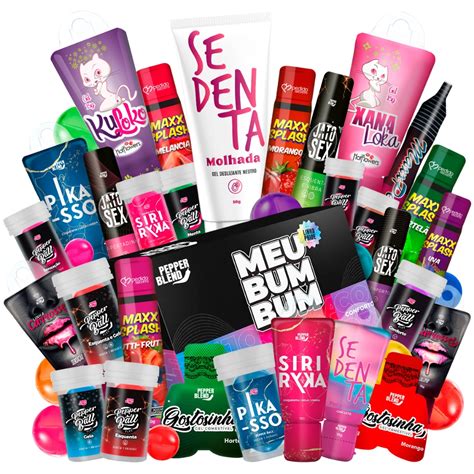 Kit 30 Produtos Erótico Sex Shop Bolinhas Lubrificante Íntimo Sedenta Molhada Xana Loka Mais
