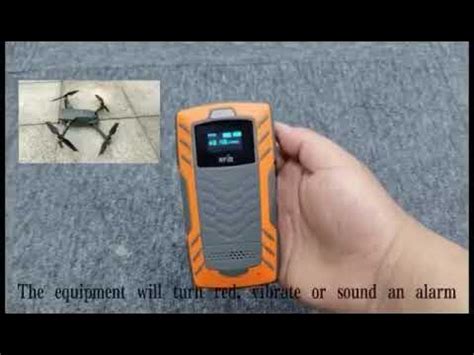 Индивидуальный, компактный обнаружитель дронов RFiD - YouTube