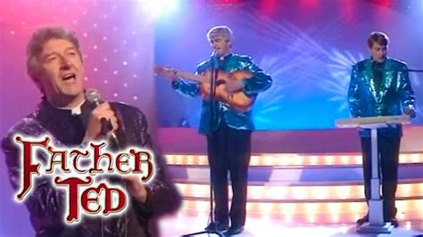 Father Ted And Father Dougal Perform My Lovely Horse For Eurosong