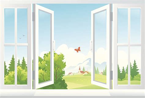 Open Window Illustrations Royalty Free Vector Graphics And Clip Art Istock