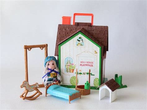 Vintage Holly Hobbie Playhouse Small Doll And Accessories Etsy Holly Hobbie Vintage Toys