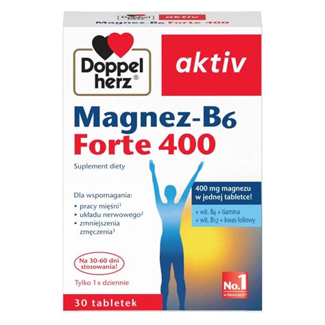 Doppelherz Aktiv Magnesium B Forte Tablets Polish Health