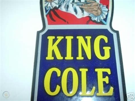 King Cole tea and coffee sign 1920"s | #16226450