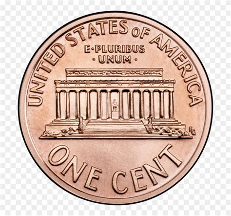 2005 Penny Rev Unc D - Back Of A Penny Clipart (#521294) - PinClipart