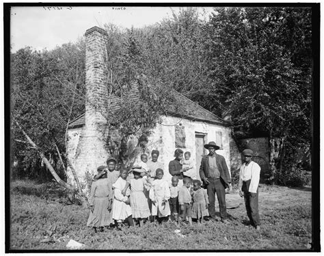 Former Slave Quarters of Hermitage Plantation, Savannah, Georgia, circa