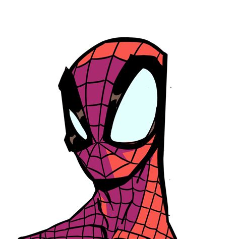 Spiderman Web Slinging Drawings