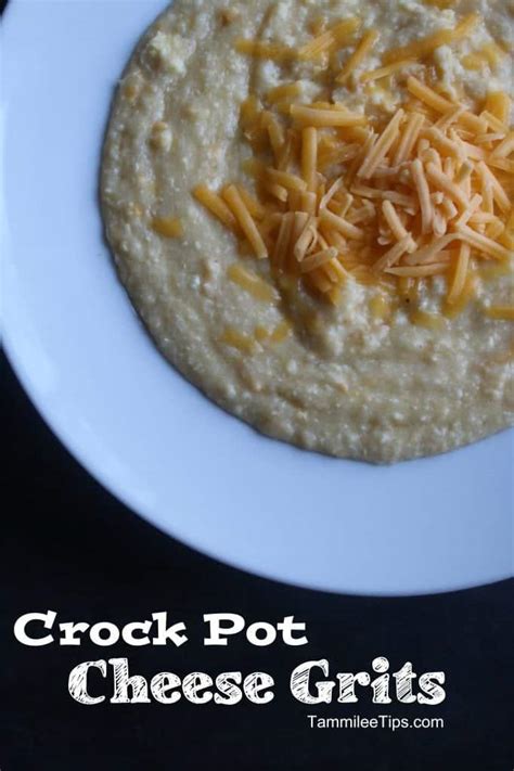 Crock Pot Cheese Grits