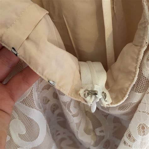 Tobi Nude White Lace Bodycon Mini Dress Gem