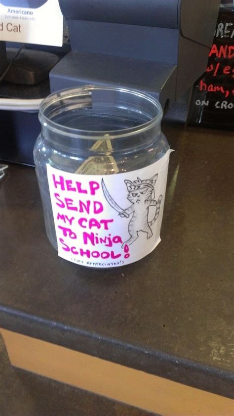 These 35 Hilarious Tip Jars Will Make You Want To Tip More Funny Tip