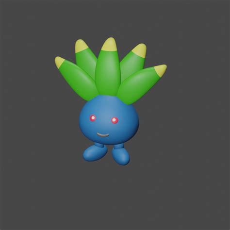 Descargar archivo STL gratis oddish Diseño para impresión en 3D Cults