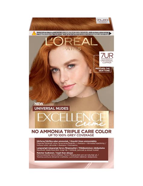 L Oréal Paris L Oréal Paris Excellence Universal Nudes Hair Color That Matches All Skin Tones