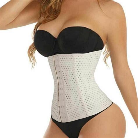 Womens Seamless Waist Trainer Cincher Corset Breathable Invisible Body