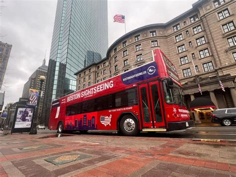 Boston Hop On Hop Off Double Decker Bus Sightseeing Tour Getyourguide