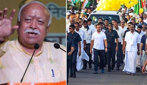 Meeting Chief Imam Mohan Bhagwat Congress Says Wear Tricolor And