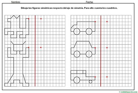 Simetr A Para Ni Os De Primaria