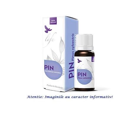 Ulei Esential Integral De Pin 10 Ml Bionovativ Life La 28 04Lei