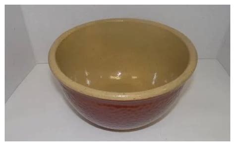 Large Klaham Rd Ovenware 1940 S Watt Pottery Mixing Bowl 10