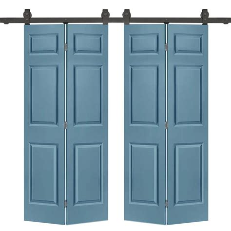 Reviews For CALHOME 72 In X 80 In Hollow Core 6 Panel Dignity Blue