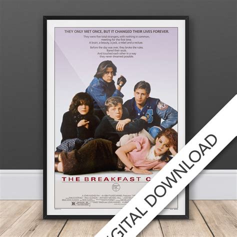 The Breakfast Club Movie Posters - Etsy