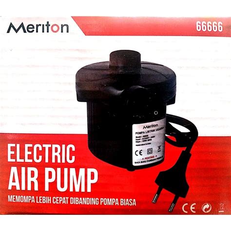 Jual Swim Pompa Angin Listrik Meriton Electric Air Pump Kemasan Dus