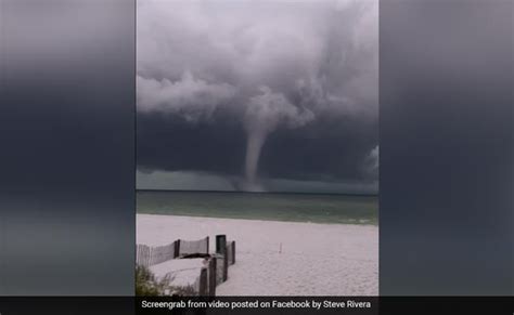 Videos Show Massive Tornado-Like Waterspouts Off Florida Coast