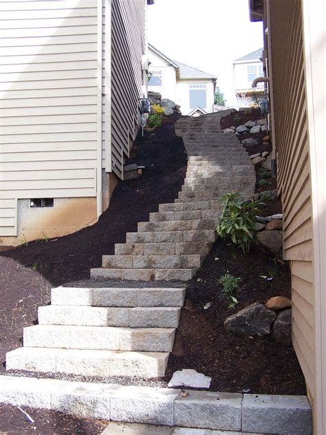 Landscape Steps Portland Oregon - Terra-Sol Landscaping