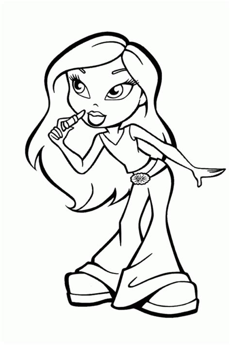 Bratz Babyz Coloring Pages - Coloring Home