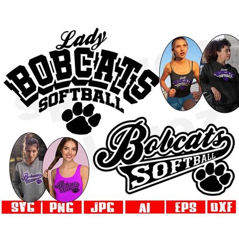 Bobcats Softball Svg Bobcat Softball Svg Bobcat Svg Bobca Inspire