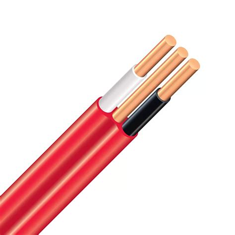 Southwire Romex Simpull Nmd90 Copper Electrical Cable 122 Red 20m