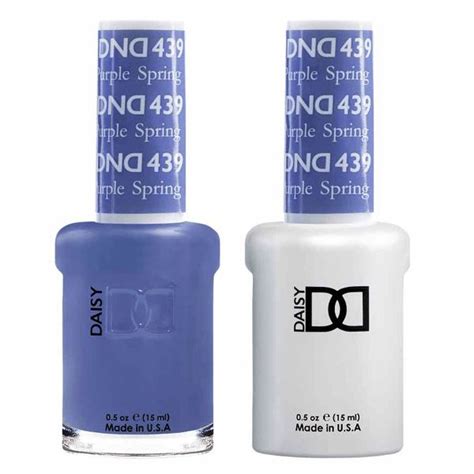 Dnd Daisy Gel Duo Purple Spring 439 05 Oz 15 Ml Each Dnd Gel Nail Polish Opi Gel Nails Gel