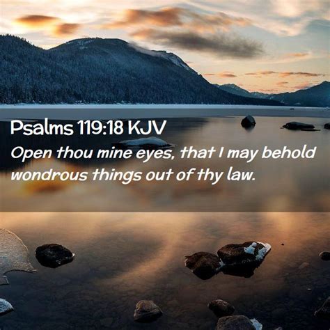 Psalms 11918 Kjv Bible Verse Images