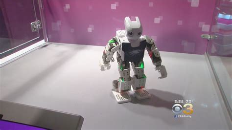 The Franklin Institute Unveils New Robot Exhibit Youtube