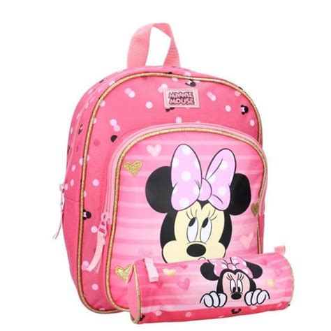 Mybagstory Sac Dos Ensemble Pi Ces Minnie Mouse Rose