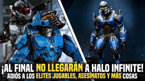 Los Elites Jugables En Halo Infinite Cross Core Y Contenido