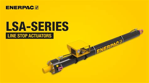 Enerpac Pipeline Solutions With The Lsa Series Youtube