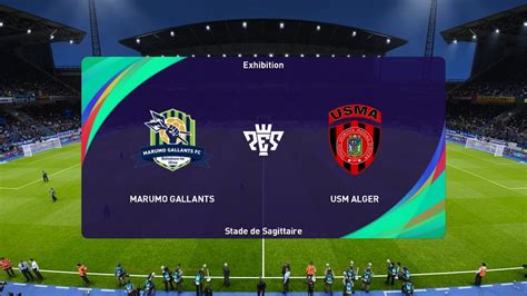 Marumo Gallants Fc Vs Usm Alger Caf Confederations Cup Pes