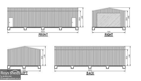 12x6 Parking Shed Built In Kelmscott Roys Sheds