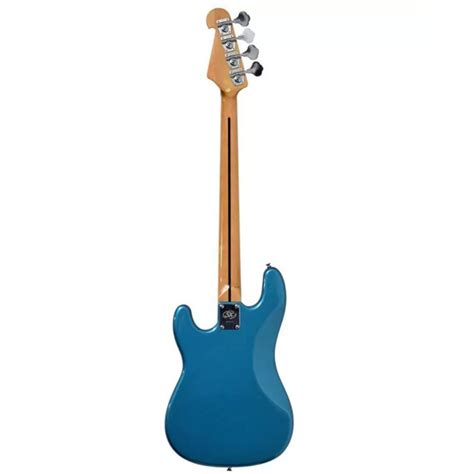 Baixo 4 Cordas Precision Sx Spb57 Lake Pacific Blue Com Bag Audiodriver Instrumentos Musicais