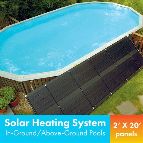 Sunheater Pool Heating System Two X Panels Solar Heater For