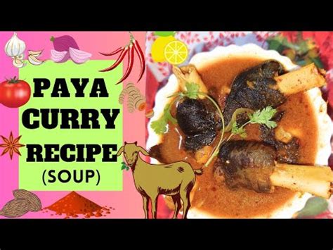 Mutton Paya Curry Recipe Healthy Paya Soup Recipe मटन पय सप