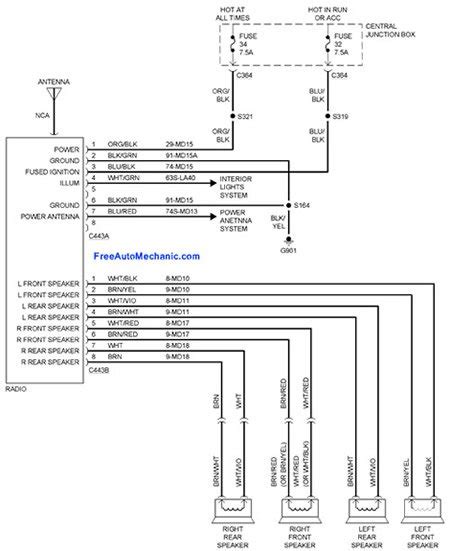 98 Ford Explorer Radio Wiring Diagram Pictures