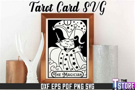 Tarot Card SVG Design|Magic Tarot Card SVG|Funny (2866174)