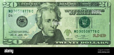 Twenty dollar bill Stock Photo - Alamy