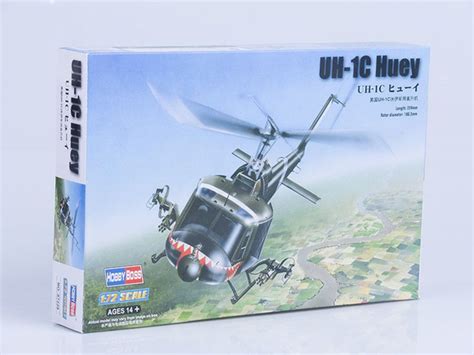 Сборная модель самолета Hobby Boss Вертолет UH 1C Huey масштаб 1 72