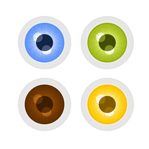 Eyes Colors Free Svg